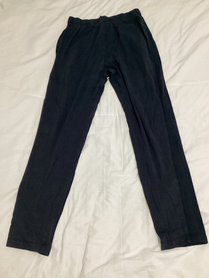 Lacivert Keten erkek Rahat Kesim Pantolon - Görsel 3