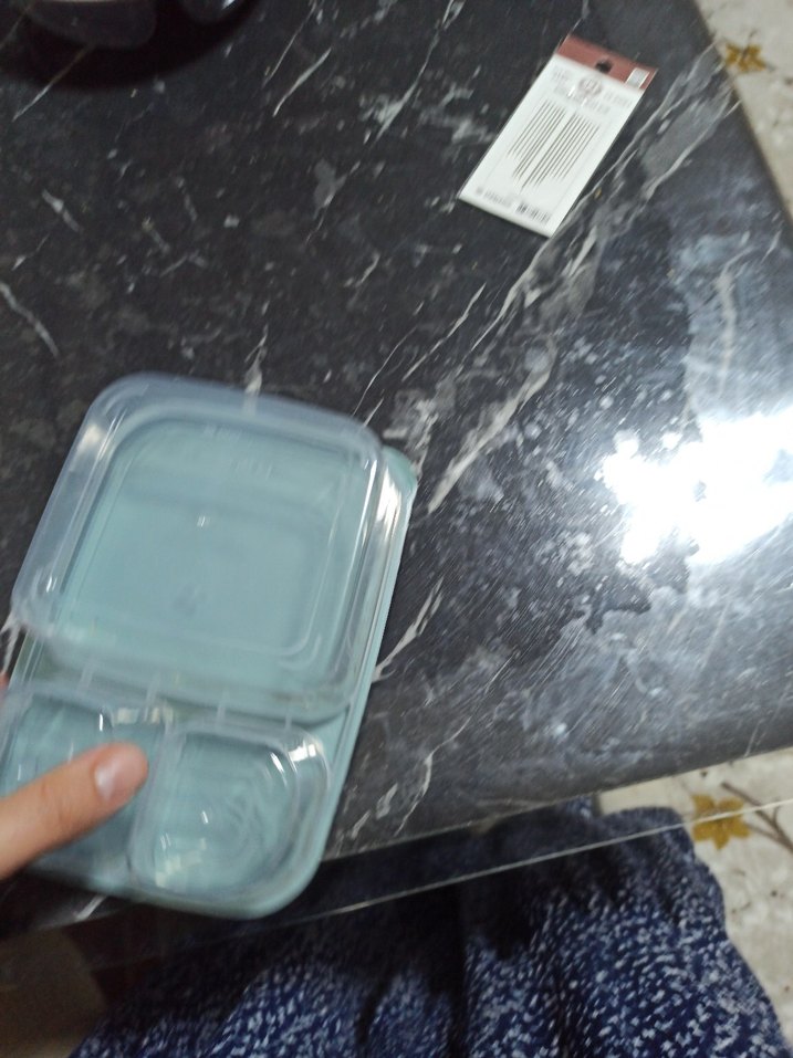 Tüfex Bölmeli Turkuaz Gıda Kabı 800 ml - Görsel 5