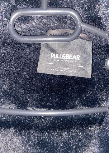 Siyah Kürklü Deri Biker Ceket - Görsel 3