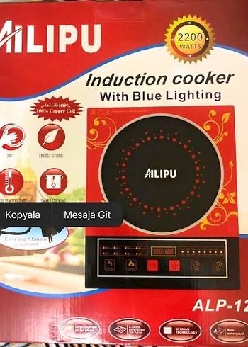 Arçelik Renkli AiLIPU Elektrikli Ocak