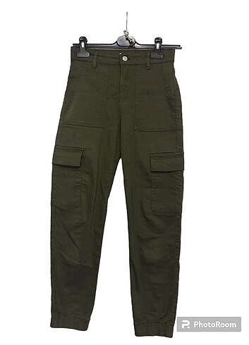 Haki kargo pantalon