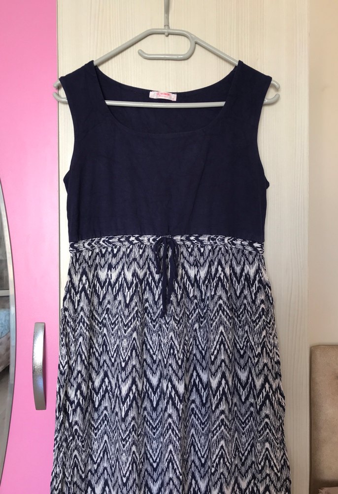 Bohem Salaş Uzun Elbise - Görsel 2