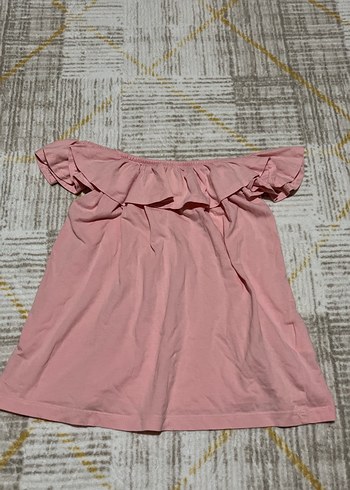 Kız Çocuk Pembe  Bluz - Görsel 2