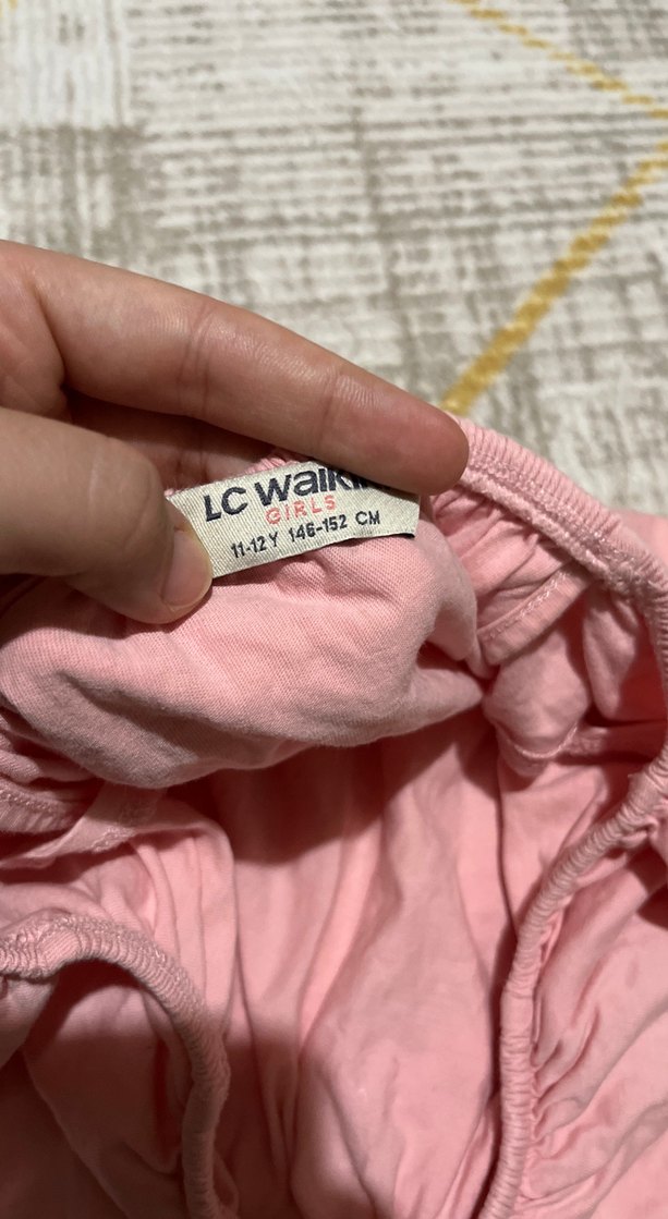 Kız Çocuk Pembe  Bluz - Görsel 3