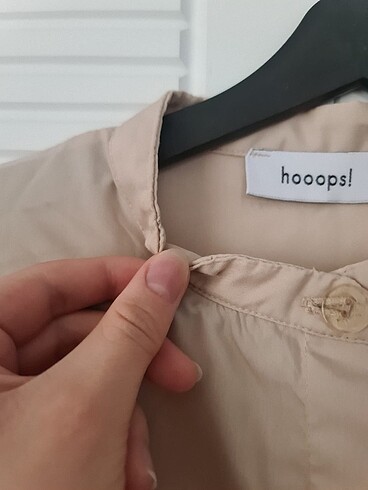 l Beden Hoopstore Balon Kollu Gömlek