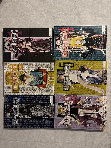Death Note Manga (1,2,3,4,5,6)