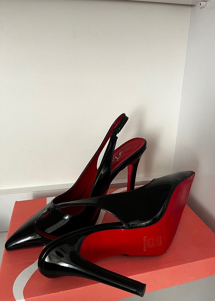 METAN SIYAH RUGAN TOPUKLU AYAKKABI - Görsel 4