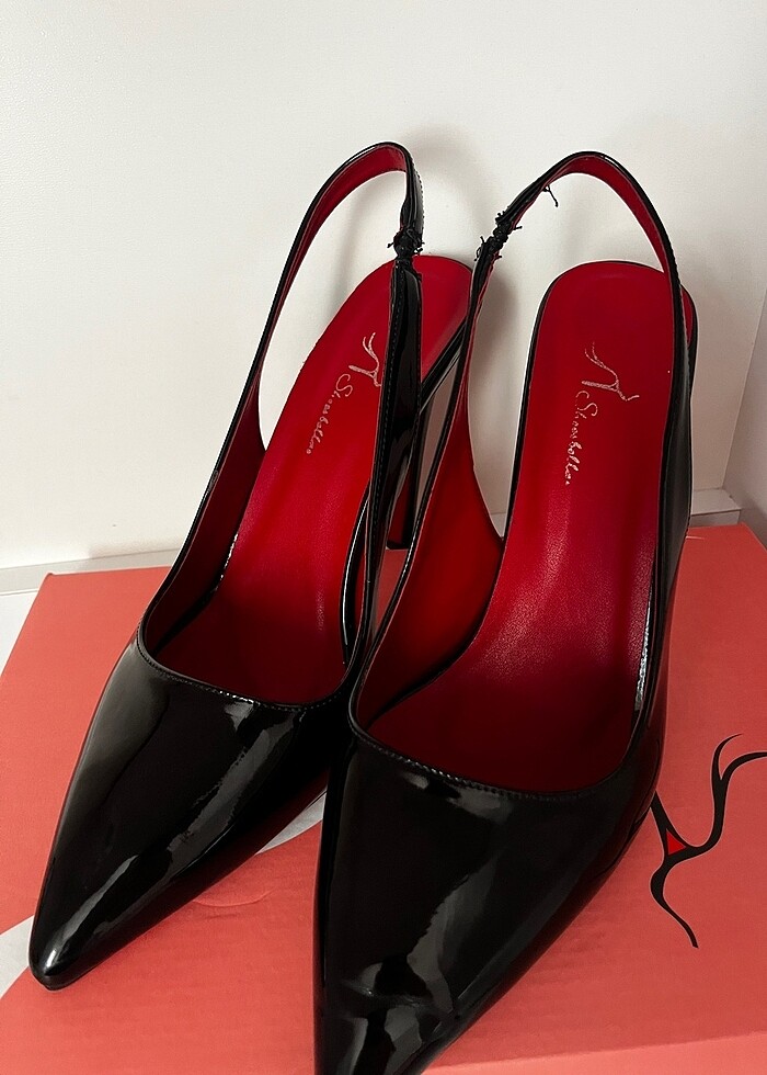 METAN SIYAH RUGAN TOPUKLU AYAKKABI - Görsel 3