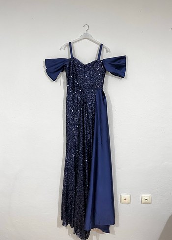 Uzun Yirtmacli Abiye - Görsel 3