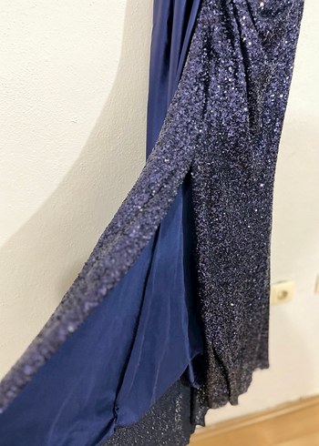 Uzun Yirtmacli Abiye - Görsel 6