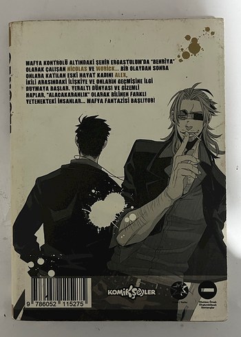 Kohske'den Gangsta Cilt 1 Manga - Görsel 2