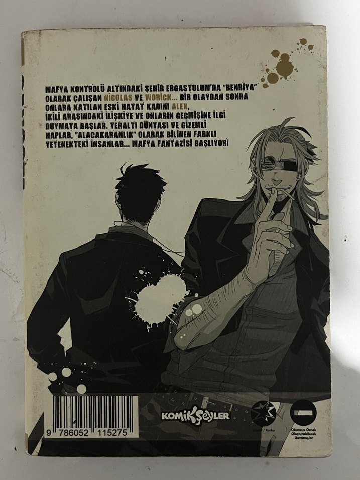 Kohske'den Gangsta Cilt 1 Manga - Görsel 2