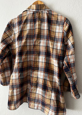 Düğmeli Ekose Kadın Gömlek - Görsel 2