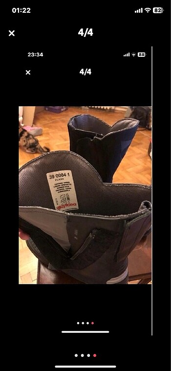 İtalyan Daytona motosiklet çizme 39 no - Görsel 4