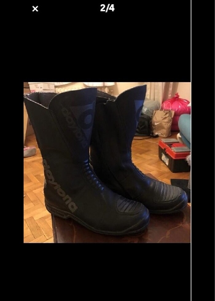 İtalyan Daytona motosiklet çizme 39 no - Görsel 2