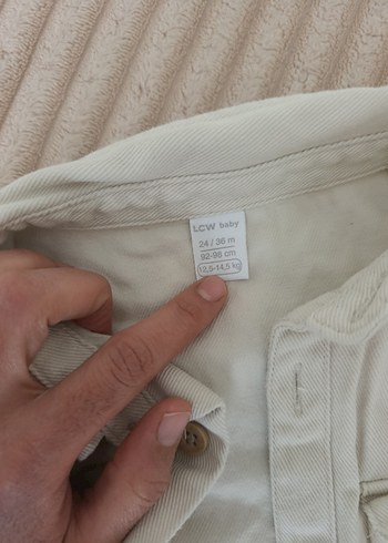 Beyaz Erkek Çocuk Keten Gömlek - Görsel 3