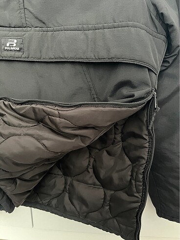 l Beden siyah Renk Pull&Bear Kanguru Mont
