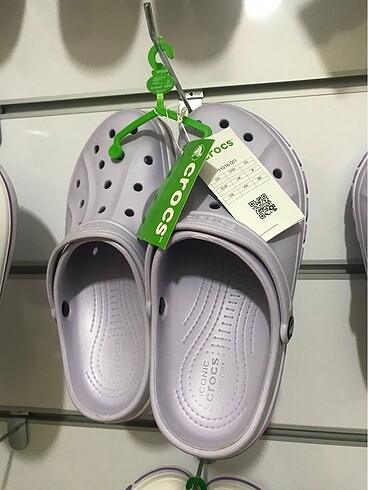39 Beden mor Renk Crocs Terlik