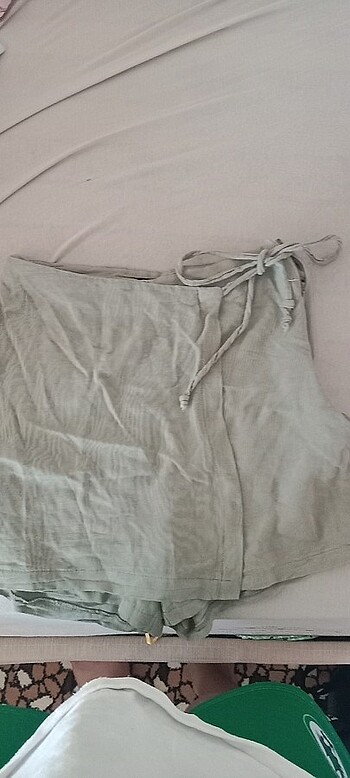 s Beden yeşil Renk Ambar short etek