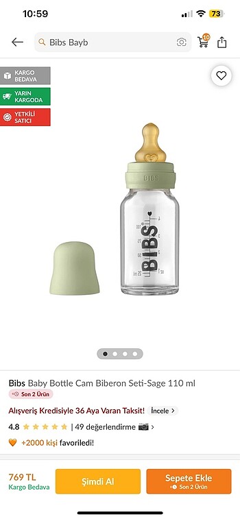 Bibs baby bottle biberon
