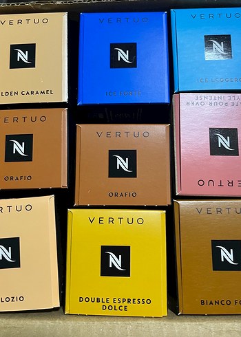 Nespresso Vertuo Kahve Kapsülleri Seti