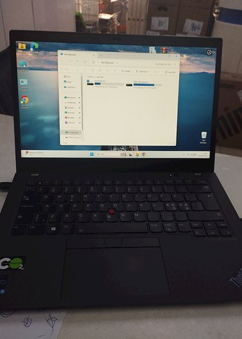 Mavi Lenovo ThinkPad t14 İ5 11 .nesil çok temiz - Görsel 7