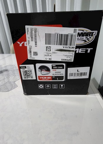 YOHE Siyah Biker Motosiklet Kaskı - Görsel 2