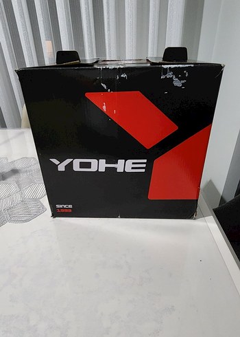 YOHE Siyah Biker Motosiklet Kaskı - Görsel 6