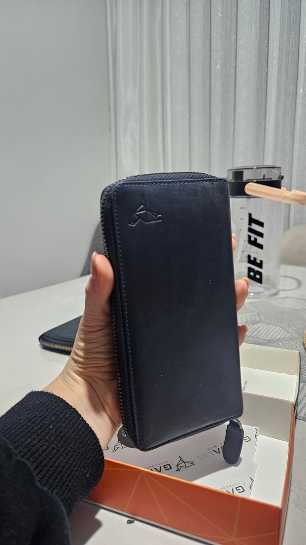 Garbalia hakiki deri cüzdan - Görsel 4