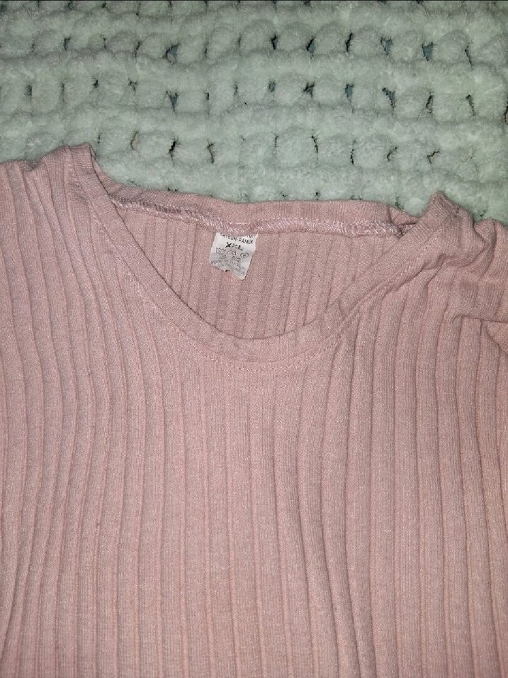 Pembe Fitilli Tişört - Görsel 2