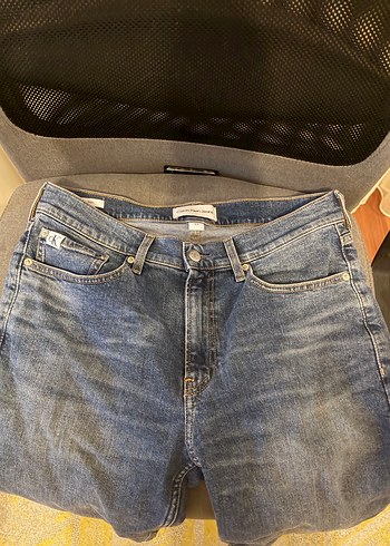 Orijinal Erkek Ck Slim Fit Kot Şort - Görsel 4