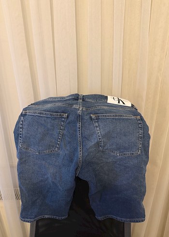 Orijinal Erkek Ck Slim Fit Kot Şort - Görsel 3