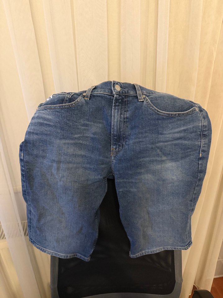 Orijinal Erkek Ck Slim Fit Kot Şort - Görsel 2