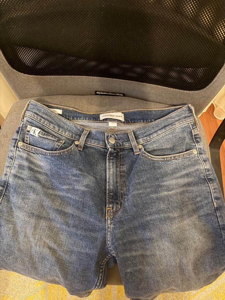 Orijinal Erkek Ck Slim Fit Kot Şort - Görsel 4