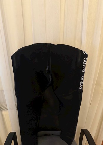 Gerçek Orijinal Guess Siyah Baskılı Erkek Eşofman - Görsel 2