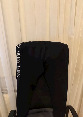 Gerçek Orijinal Guess Siyah Baskılı Erkek Eşofman - Görsel 3