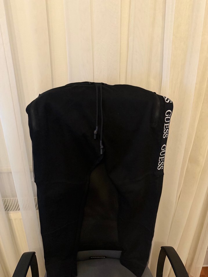 Gerçek Orijinal Guess Siyah Baskılı Erkek Eşofman - Görsel 2