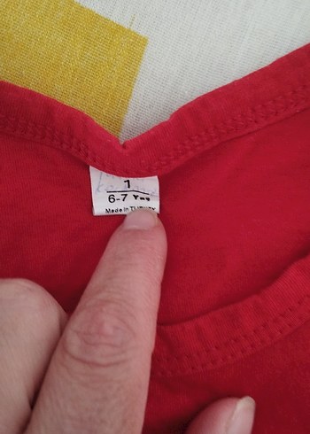 Diğer Kırmızı Erkek Çocuk Baskılı Tişört