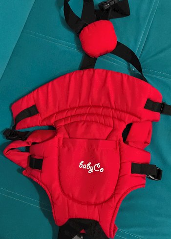 BabyCo Kırmızı Bebek Kanguru - Görsel 2