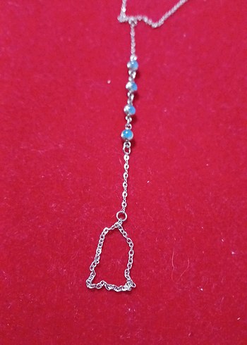 Renkli Turkuaz Zincir Detaylı Kadın El Zinciri,Şahmeran - Görsel 2