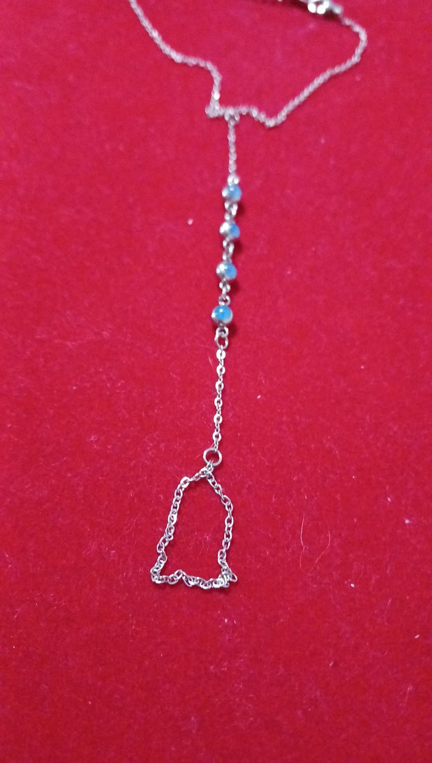 Renkli Turkuaz Zincir Detaylı Kadın El Zinciri,Şahmeran - Görsel 2