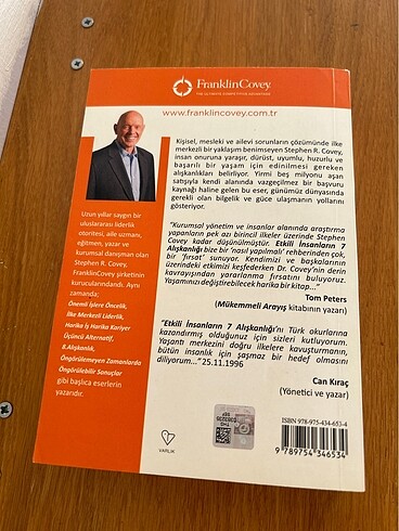  Etkili İnsanların 7 Alışkanlığı Stephen R. Covey