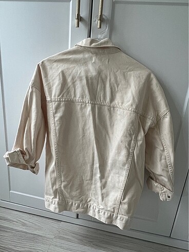xs Beden Mango oversize ceket (krem)