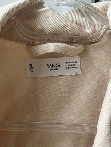 Mango Mango oversize ceket (krem)