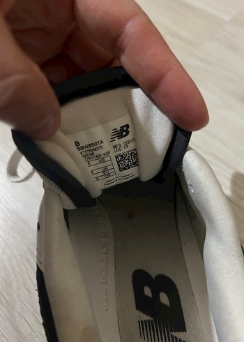 New Balance Beyaz Gri Kadın Spor Ayakkabı 550 - Görsel 4