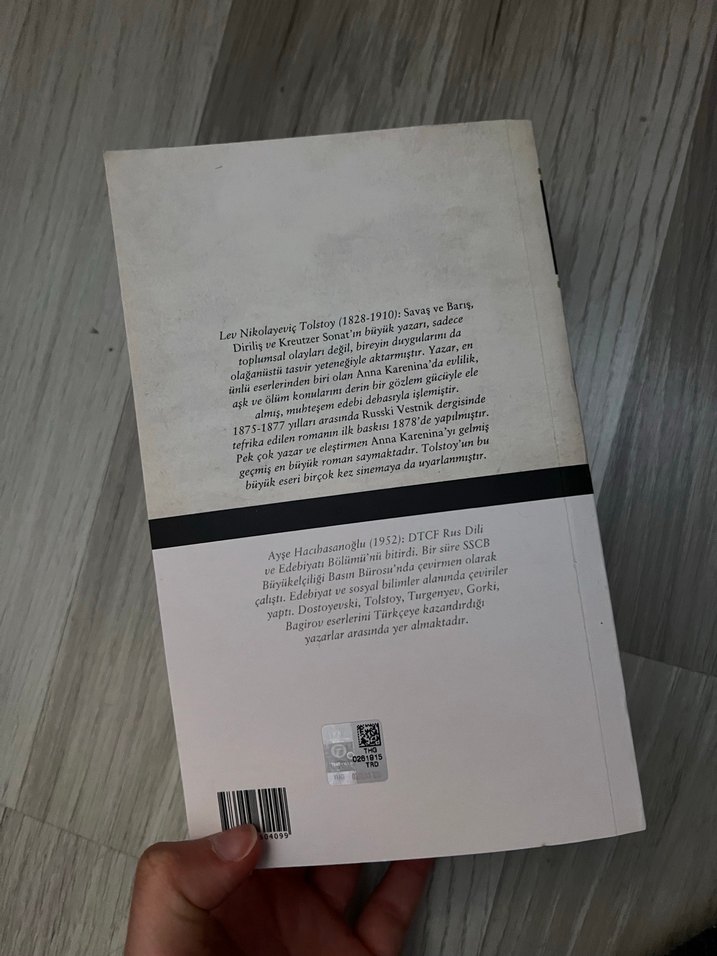 Anna Karenina - L.N. Tolstoy - Görsel 3