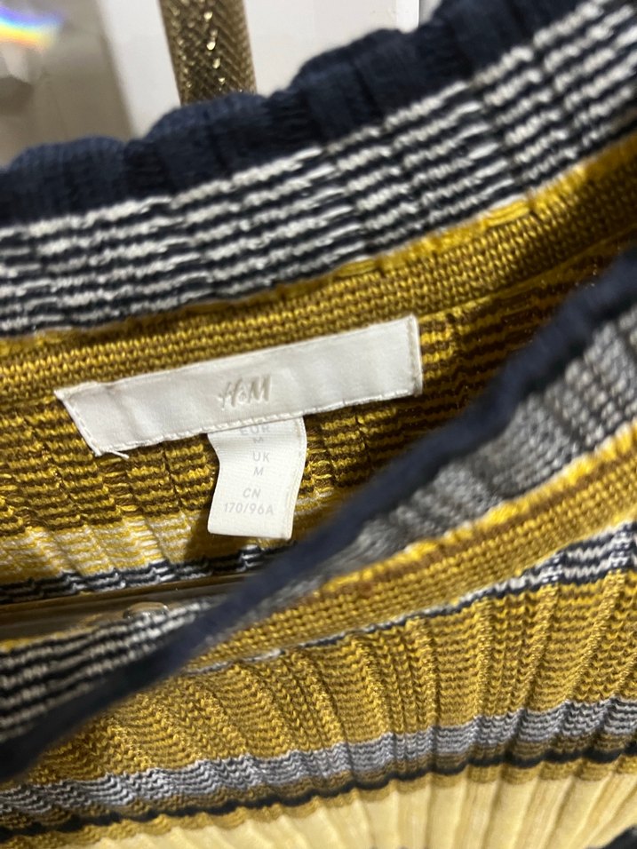 H&M Triko Uzun Elbise - Görsel 4