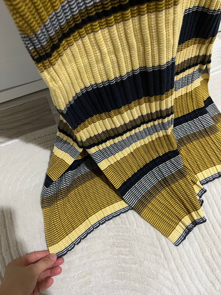 H&M Triko Uzun Elbise - Görsel 5