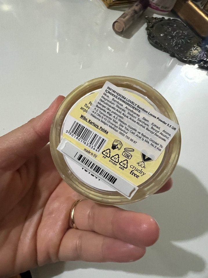 Lovcha Bamboo Gevşek Pudra - Mat Görünüm - Görsel 4