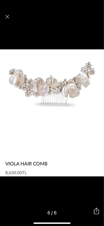 Gaios gelin saç aksesuarı - Görsel 6